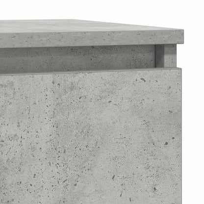 Credenza Grigio Cemento 29,5x34x76 cm in Legno Multistrato - homemem39