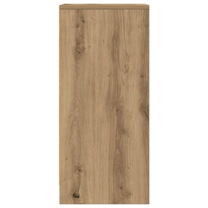 Credenza Rovere Artigianale 29,5x34x76 cm in Legno Multistrato