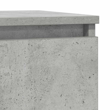 Credenza Grigio Cemento 57x34x76 cm in Legno Multistrato - homemem39