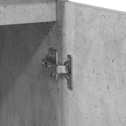 Credenza Grigio Cemento 57x34x76 cm in Legno Multistrato - homemem39