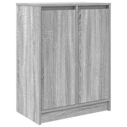 Credenza Grigio Sonoma 57x34x76 cm in Legno Multistrato - homemem39