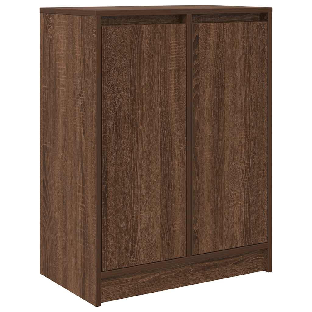 Credenza Rovere Marrone 57x34x76 cm in Legno tecnico - homemem39