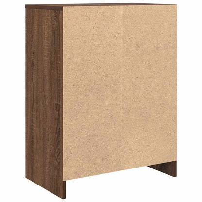 Credenza Rovere Marrone 57x34x76 cm in Legno tecnico - homemem39
