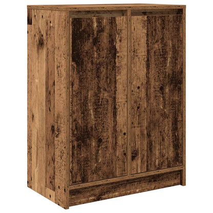 Credenza Legno Antico 57x34x76 cm in Legno Multistrato - homemem39