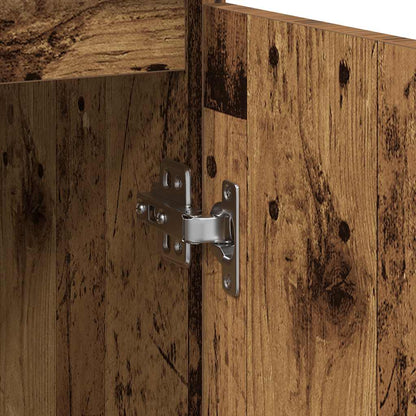 Credenza Legno Antico 57x34x76 cm in Legno Multistrato - homemem39