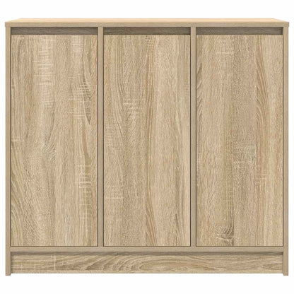 Credenza Rovere Sonoma 85x34x76 cm in Legno Multistrato - homemem39