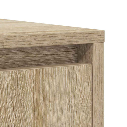 Credenza Rovere Sonoma 85x34x76 cm in Legno Multistrato - homemem39