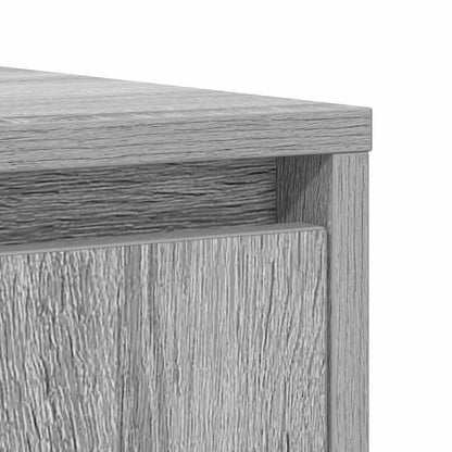 Credenza Grigio Sonoma 85x34x76 cm in Legno Multistrato - homemem39