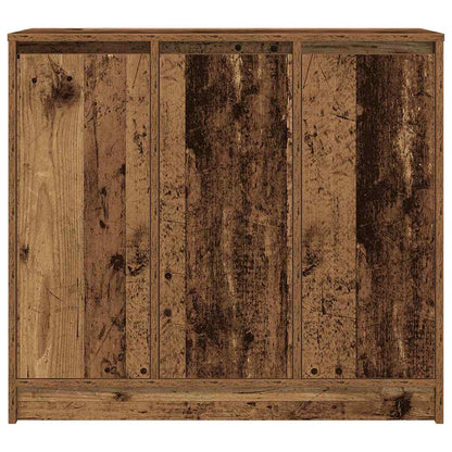 Credenza Legno Antico 85x34x76 cm in Legno Multistrato - homemem39