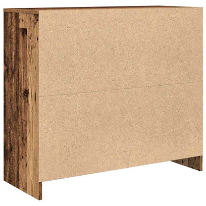 Credenza Legno Antico 85x34x76 cm in Legno Multistrato - homemem39