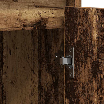 Credenza Legno Antico 85x34x76 cm in Legno Multistrato - homemem39