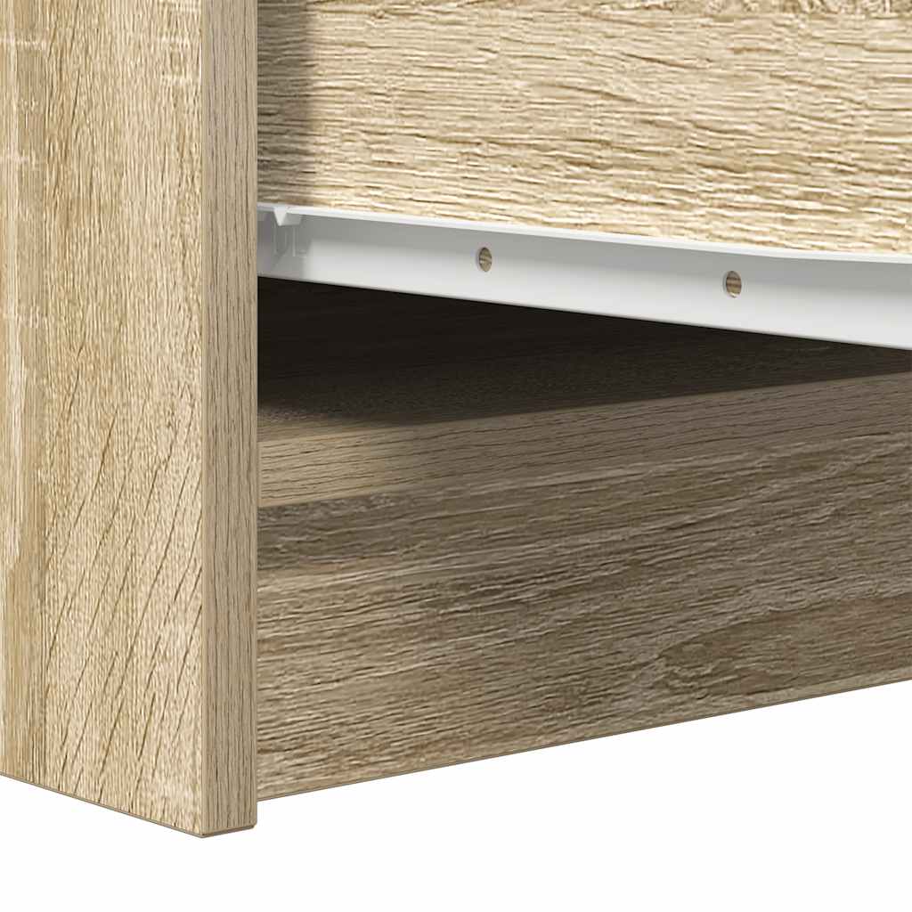 Credenza Rovere Sonoma 29,5x34x76 cm in Legno Multistrato