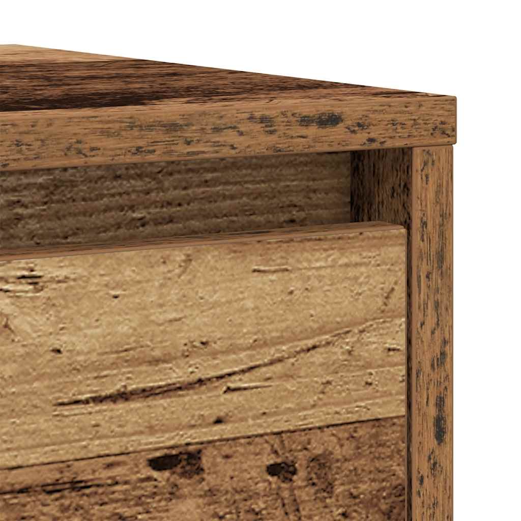 Credenza Legno Antico 29,5x34x76 cm in Legno Multistrato