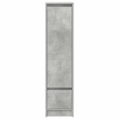 Credenza Grigio Cemento 29,5x34x119,5 cm in Legno Multistrato - homemem39