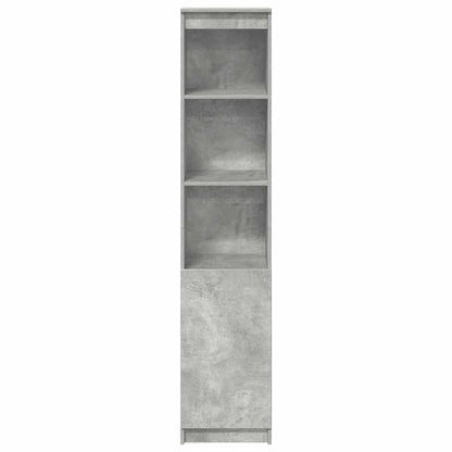 Credenza Grigio Cemento 37,5x35x180 cm in Legno Multistrato - homemem39