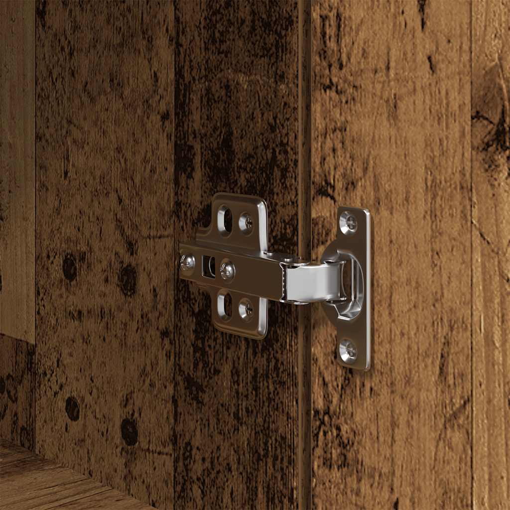 Credenza Legno Antico 37,5x35x180 cm in Truciolato - homemem39