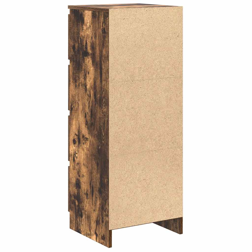 Credenza Rovere Fumo 37,5x35x99 cm in Legno Multistrato - homemem39