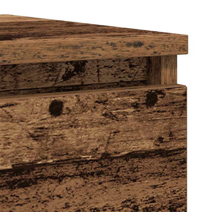 Credenza Legno Antico 37,5x35x99 cm in Legno Multistrato - homemem39