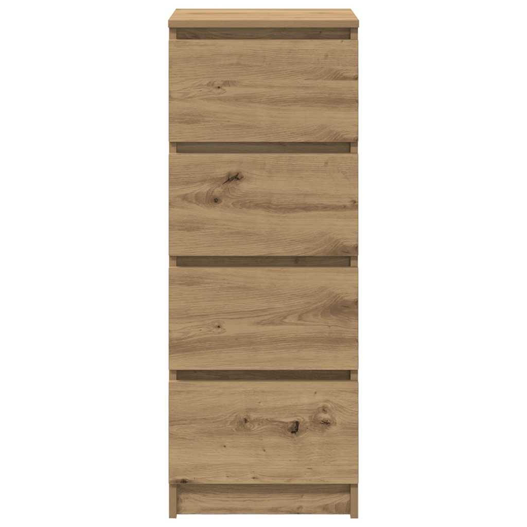 Credenza Rovere Artigianale 37,5x35x99 cm in Legno Multistrato - homemem39