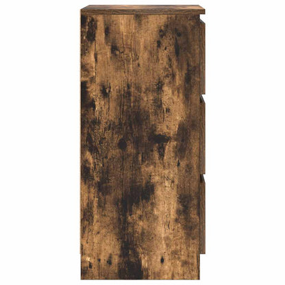 Credenza Rovere Fumo 37,5x35x76 cm in Legno Multistrato - homemem39