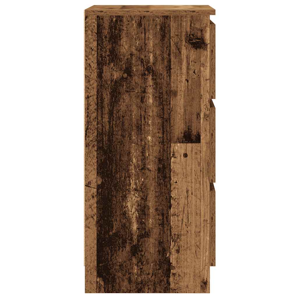 Credenza Legno Antico 37,5x35x76 cm in Legno Multistrato - homemem39