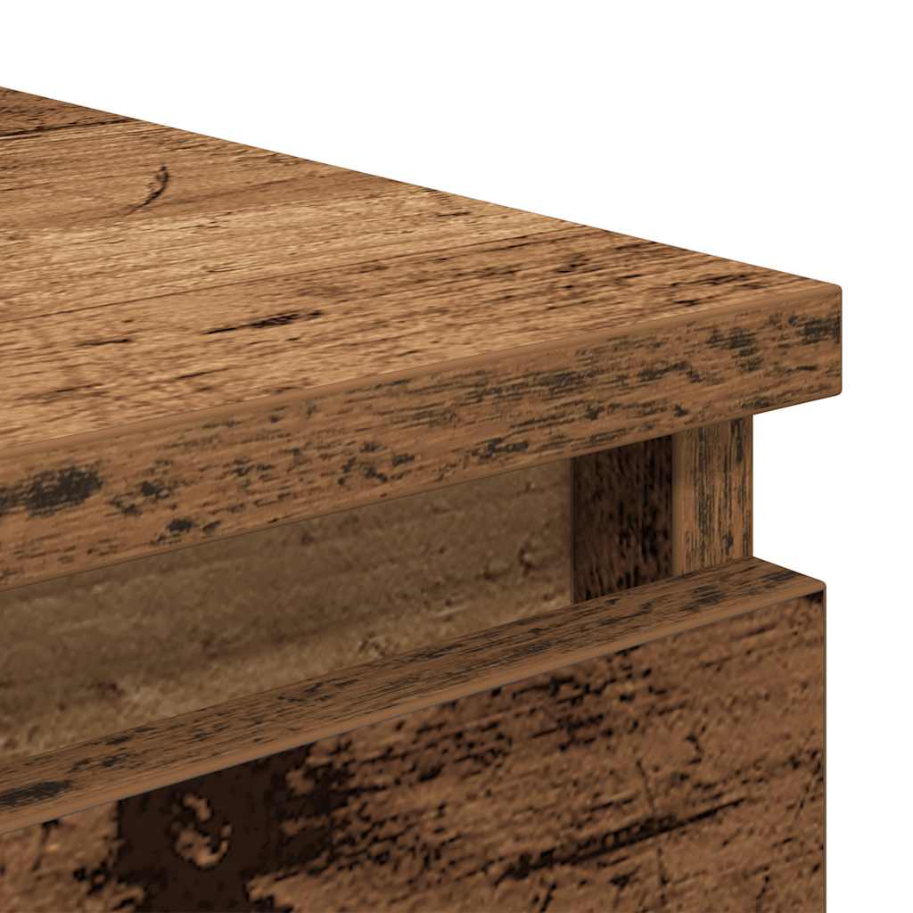Credenza Legno Antico 37,5x35x76 cm in Legno Multistrato - homemem39