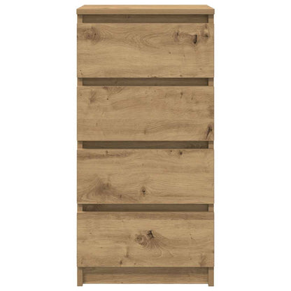 Credenza Rovere Artigianale 37,5x35x76 cm in Legno Multistrato - homemem39