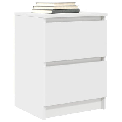 Mobile Porta TV Bianco 40x35x54 cm in Legno Multistrato