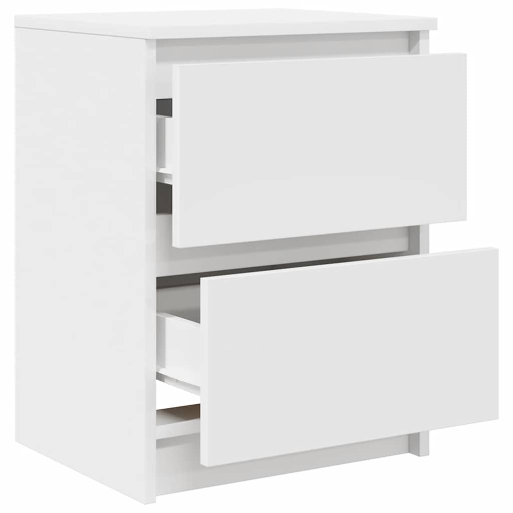 Mobile Porta TV Bianco 40x35x54 cm in Legno Multistrato - homemem39
