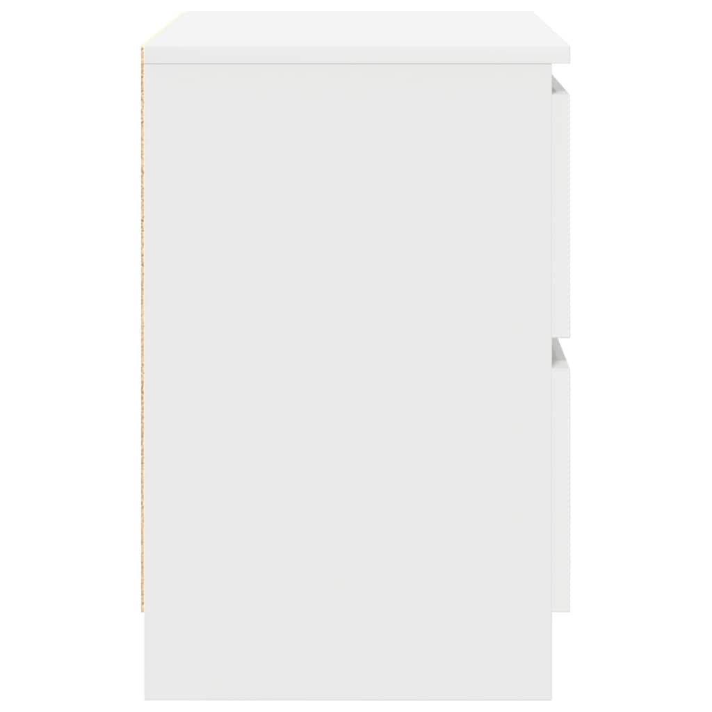 Mobile Porta TV Bianco 40x35x54 cm in Legno Multistrato - homemem39