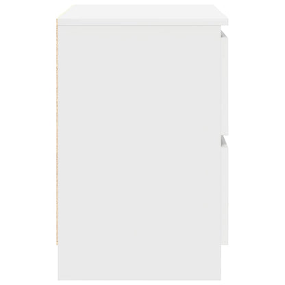 Mobile Porta TV Bianco 40x35x54 cm in Legno Multistrato - homemem39
