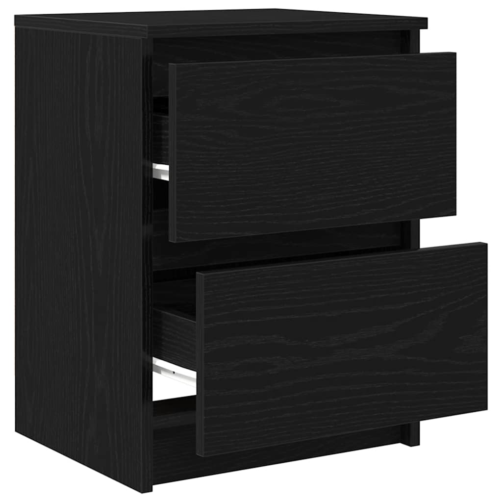 Mobile Porta TV Nero 40x35x54 cm in Legno Multistrato - homemem39