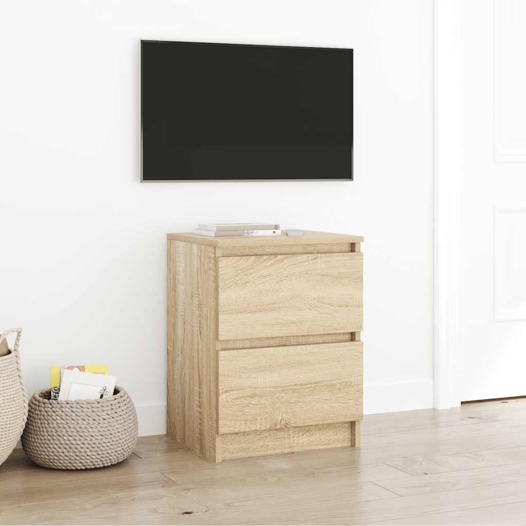 Mobile Porta TV Rovere Sonoma 40x35x54 cm in Legno Multistrato - homemem39