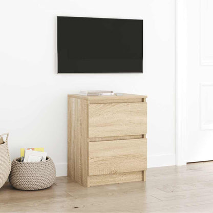 Mobile Porta TV Rovere Sonoma 40x35x54 cm in Legno Multistrato - homemem39