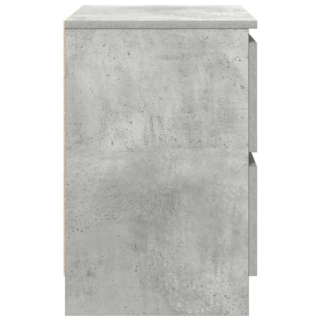 Mobile Porta TV Grigio Cemento 40x35x54 cm in Legno Multistrato - homemem39