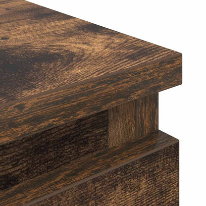 Mobile TV Rovere Fumo 40x35x54 cm in Legno Multistrato - homemem39