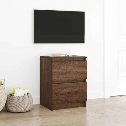Mobile TV Rovere Marrone 40x35x54 cm in Legno Multistrato - homemem39