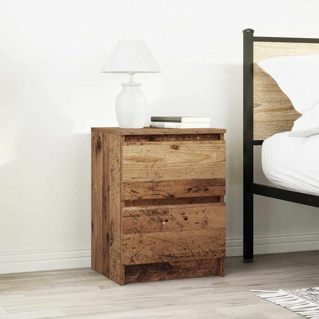 Mobile Porta TV Legno Antico 40x35x54 cm in Legno Multistrato - homemem39