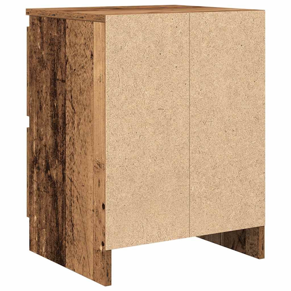 Mobile Porta TV Legno Antico 40x35x54 cm in Legno Multistrato - homemem39
