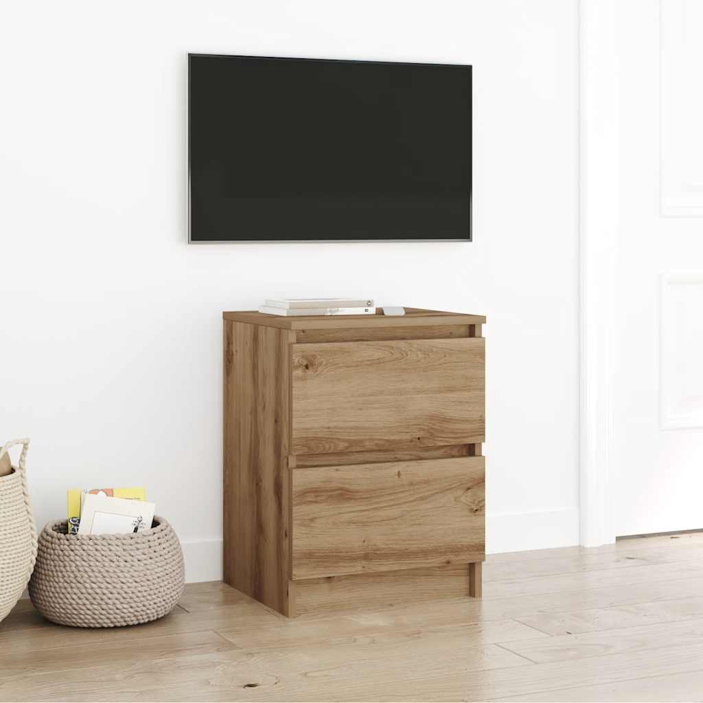 Mobile TV Rovere Artigianale 40x35x54 cm in Legno Multistrato - homemem39