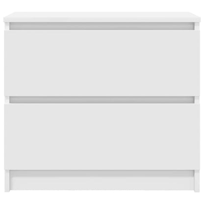 Mobile Porta TV Bianco 60x35x54 cm in Legno Multistrato