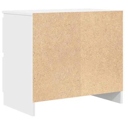 Mobile Porta TV Bianco 60x35x54 cm in Legno Multistrato