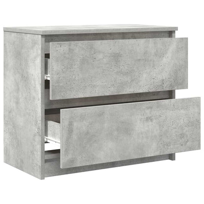 Mobile Porta TV Grigio Cemento 60x35x54 cm in Legno Multistrato - homemem39