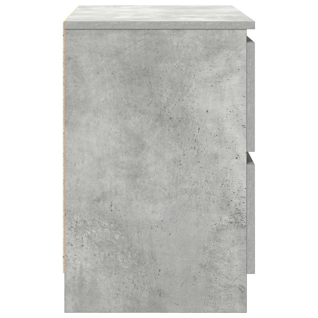 Mobile Porta TV Grigio Cemento 60x35x54 cm in Legno Multistrato - homemem39