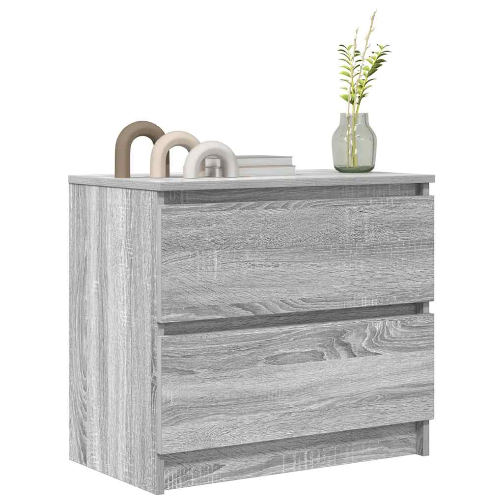 Mobile TV Grigio Sonoma 60x35x54 cm in Legno Multistrato