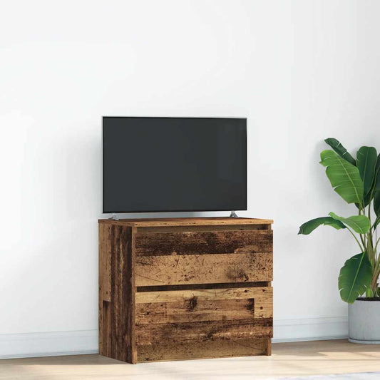 Mobile Porta TV Legno Antico 60x35x54 cm in Legno Multistrato - homemem39
