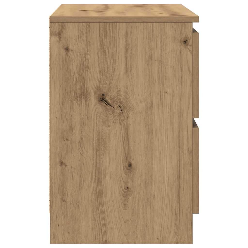 Mobile TV Rovere Artigianale 60x35x54 cm in Legno Multistrato | homemem39