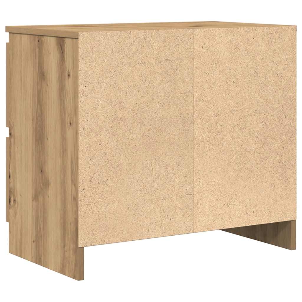 Mobile TV Rovere Artigianale 60x35x54 cm in Legno Multistrato