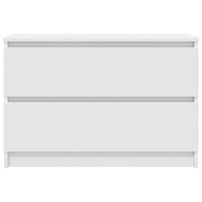 Mobile Porta TV Bianco 80x35x54 cm in Legno Multistrato