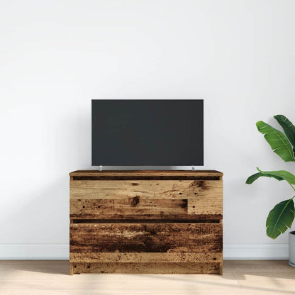 Mobile Porta TV Legno Antico 80x35x54 cm in Legno Multistrato - homemem39